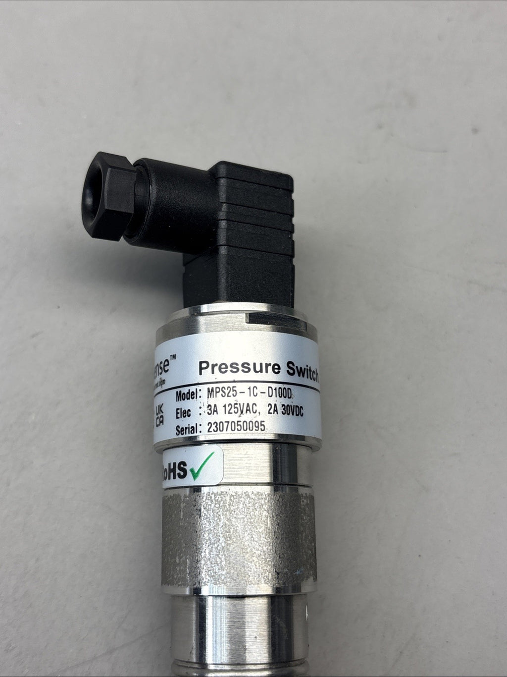 PROSENSE MPS25-1C-D100D 125VAC 3A 10-100PSI.