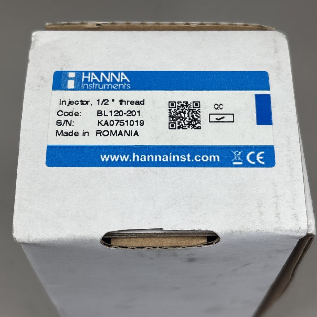 Hanna injector Valve for BL120-201 with 1/2 thread
