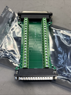Green DB37MFA Terminal Block Adapter Solderless Male Female Connector Board