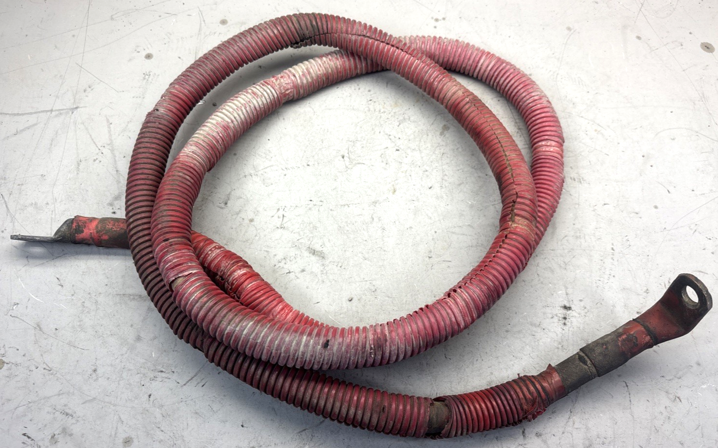 FREIGHTLINER CASCADIA 126 BATTERY POSITIVE GROUND WIRE CABLE  92 inch OEM 10ft