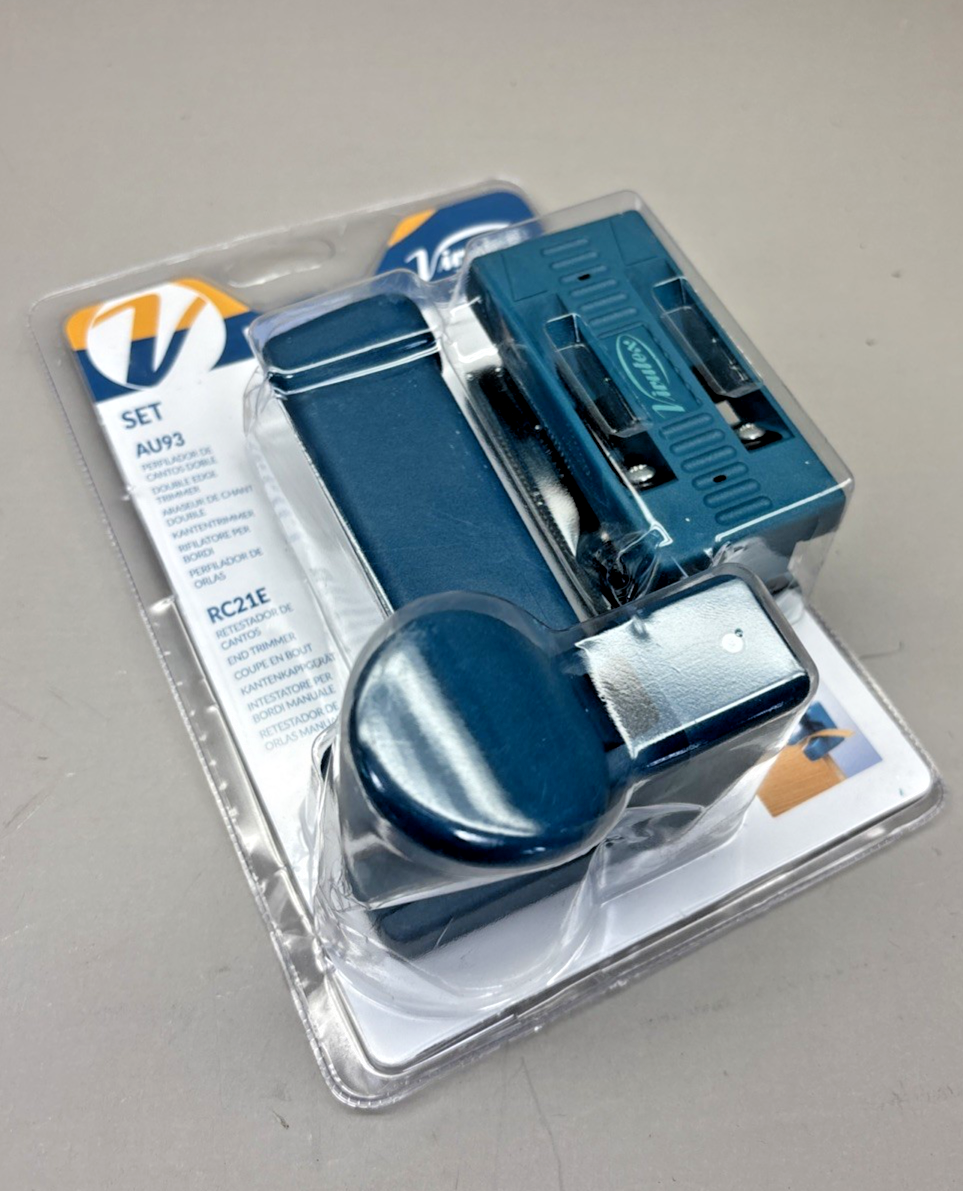 NEW Virutex SET-AU93 Double Edge Trimmer Manual Scraper / RC21E Edging Tool Cuts