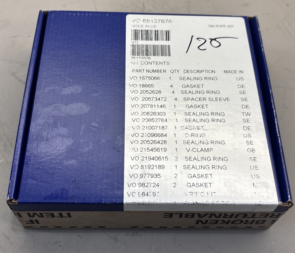 OEM Genuine Volvo / Mack D13 Turbo Installation Gasket Kit 85137676 SEALED