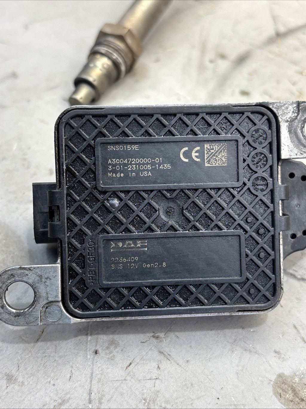 NOx Sensor  MX13 PACCAR SNS0159E / A3C04720000-01