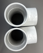 Lot of 2 SPEARS 401-025 Standard 2"-1/2 nominal Socket End Style SCH 40/STD PVC