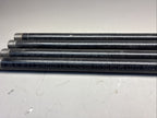 2ft SCH 40 Steel Seamless Pipe Nipple Threaded Black  ASTM A53