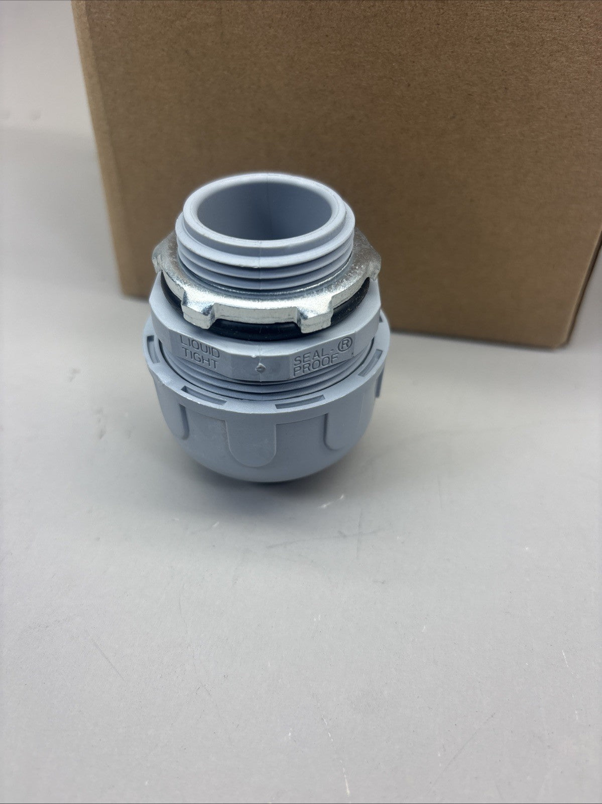 QTY of 5- 1" SUPERFLEX THE SEALPROOF SYSTEM NON-METALLIC STRAIGHT CONNECTOR 8407