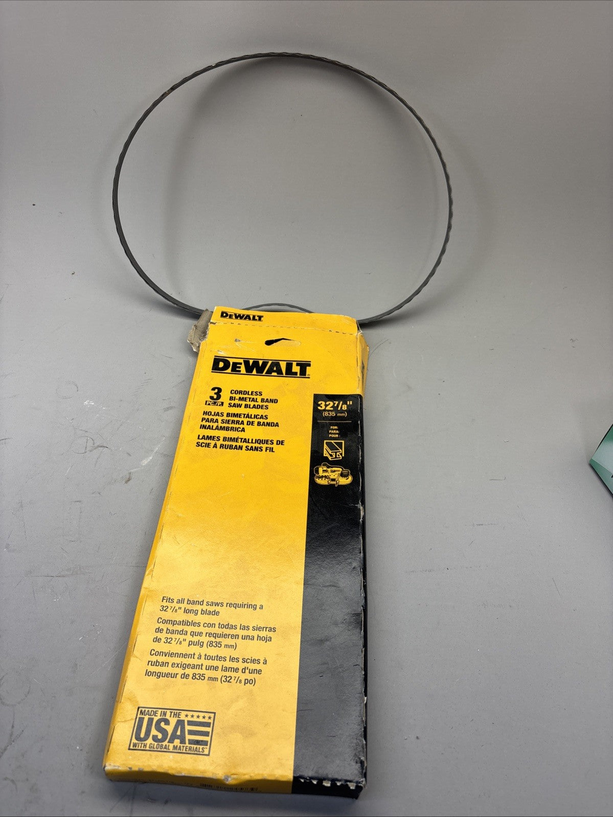 Dewalt DW3986C Bi-Metal Band Saw Blades 32-7/8" (Pack 2 of 3)