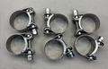 6 x Mikalor W2 Supra Stainless Steel Heavy Duty Clamp - (27mm-29mm)