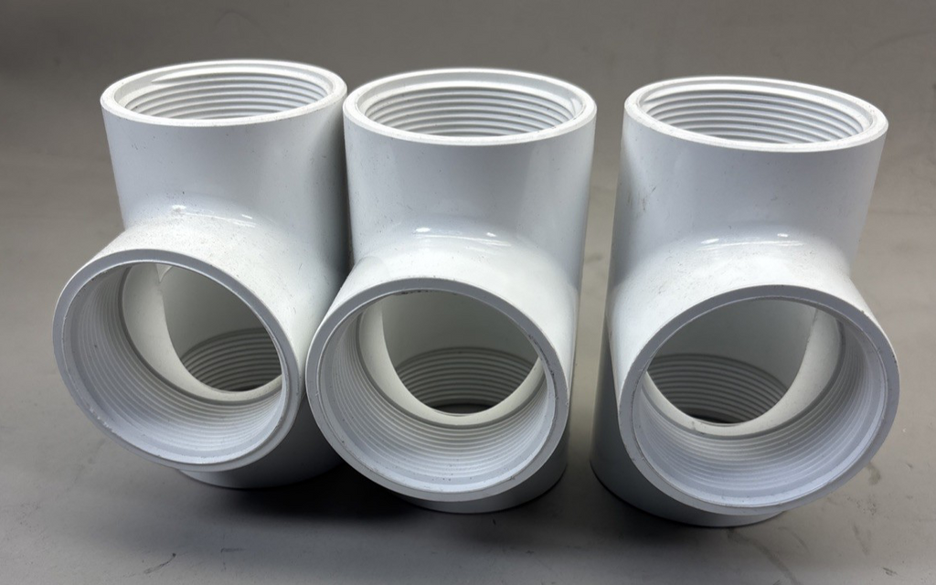 LOT of 3 - SPEARS 405-020 2" T TEE SCH 40