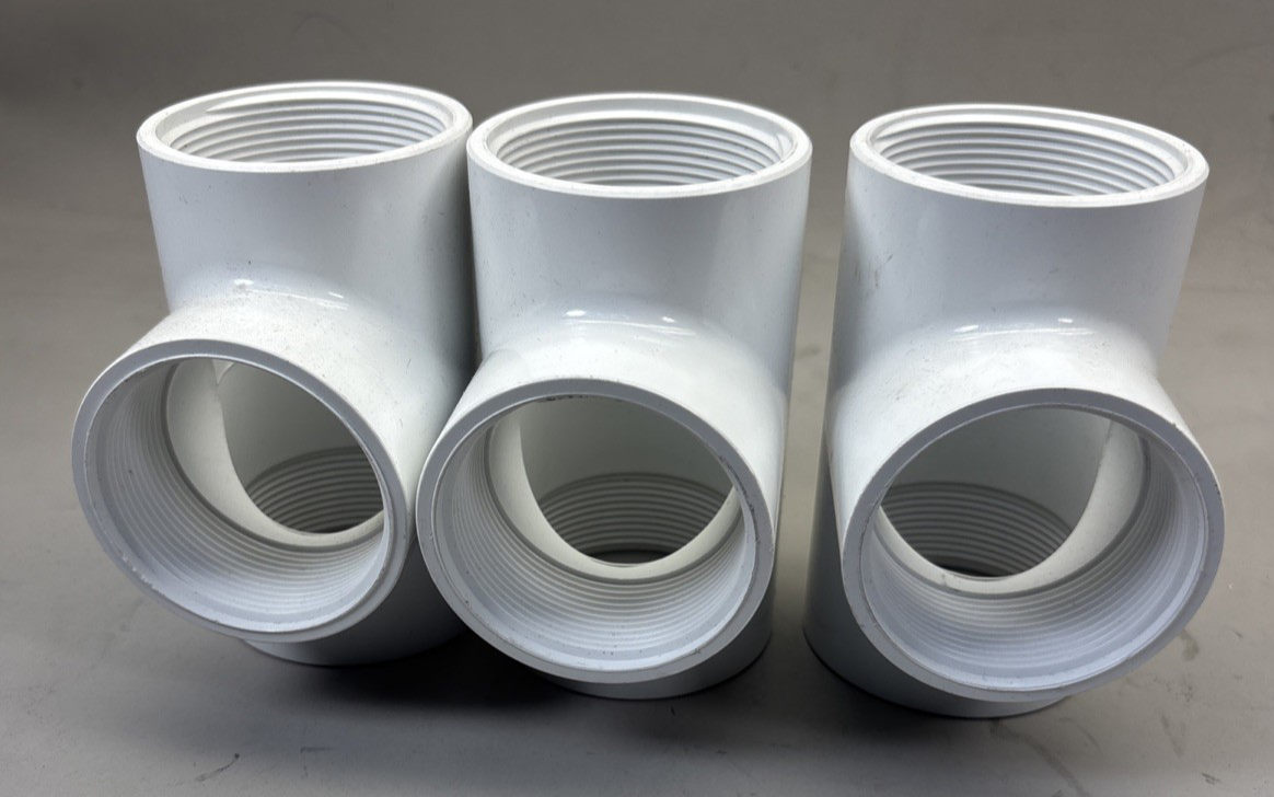 LOT of 3 - SPEARS 405-020 2" T TEE SCH 40