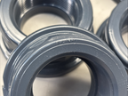 Lot of 8 PVC Female Threaded Union Nut Adapter 1-1/2” NTP, 40