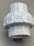LOT of 8 - Lasco PVC Union, Socket x Socket, 1" Pipe Size