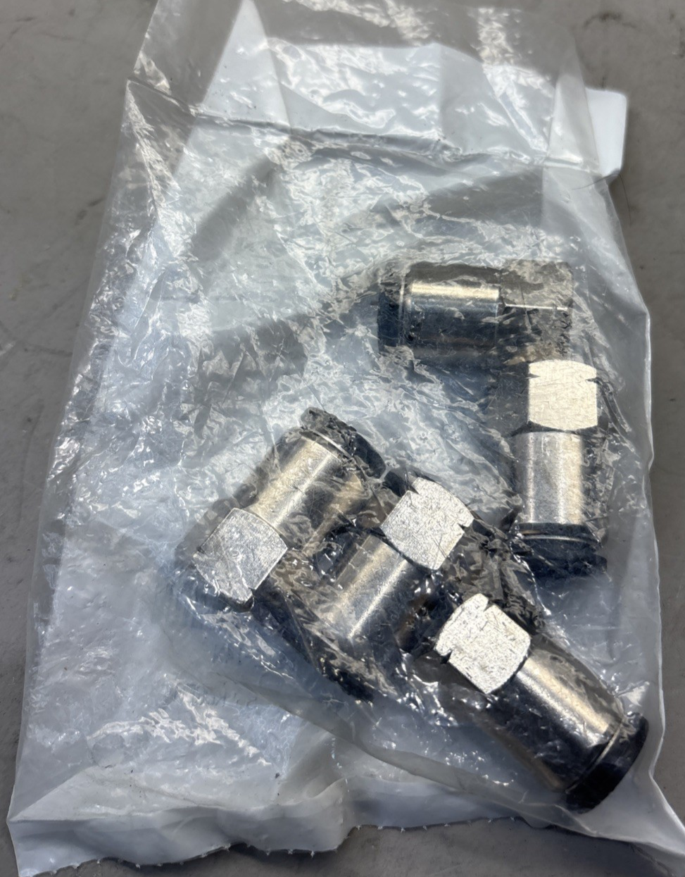 NITRA MS12-14N Male Straight Pneumatic Fitting 1/2" Tube x 1/4" NPT Thread