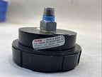 Span Industrial Pressure Gauge 200 psi to 0 psi, 2 1/2 in Dial, 1/4 in NPT Male