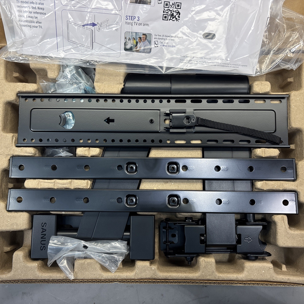 SANUS Preferred 26-55 Inch Full-Motion TV Wall Mount SMF421-B1