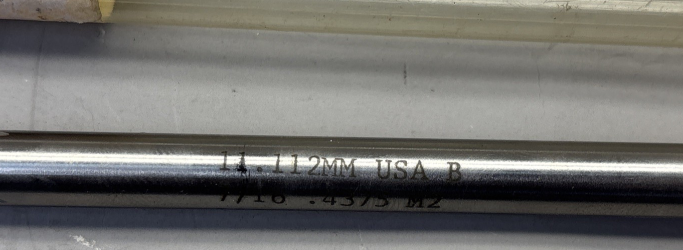 L&I 533 L19-00, 11.11mm USA B 7/16 .4375 M2