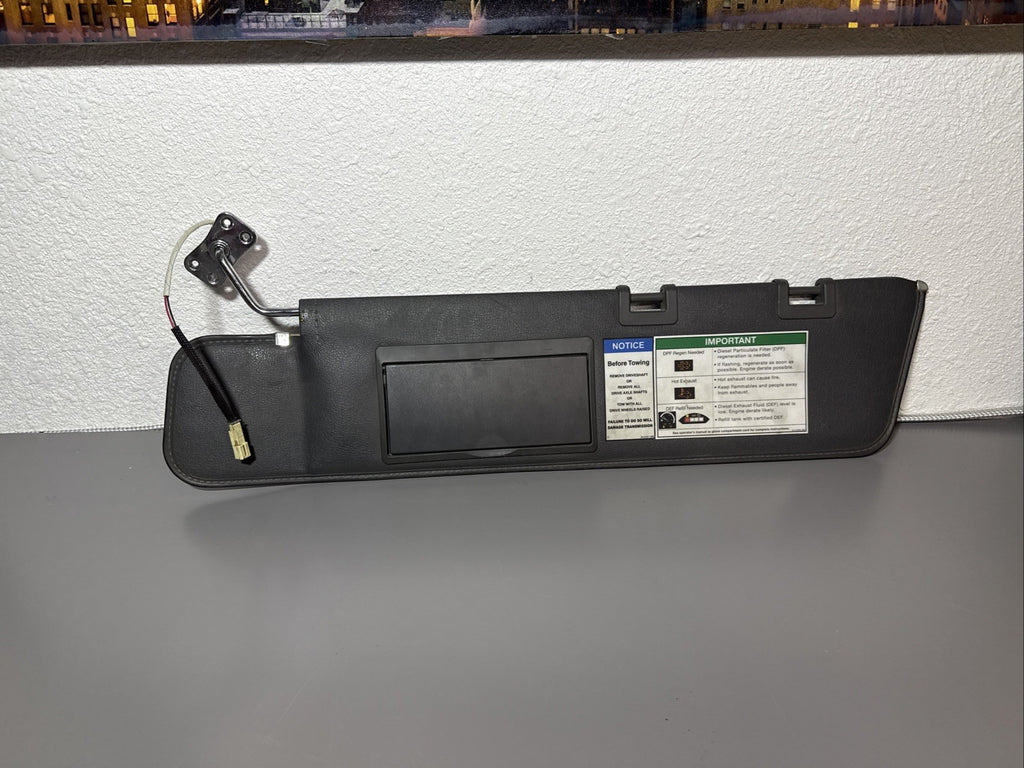 Freightliner LH Interior Sliding Sun Visor - P/N A22-75601-026