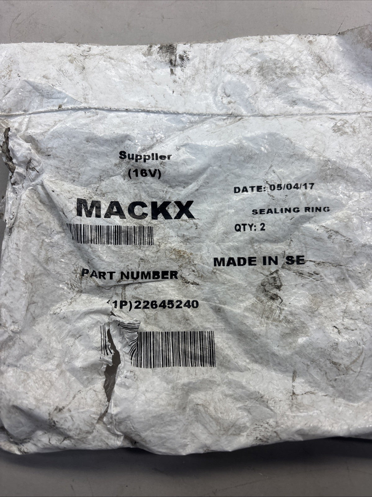 22645240 GENUINE VOLVO OEM SEAL RING NOS