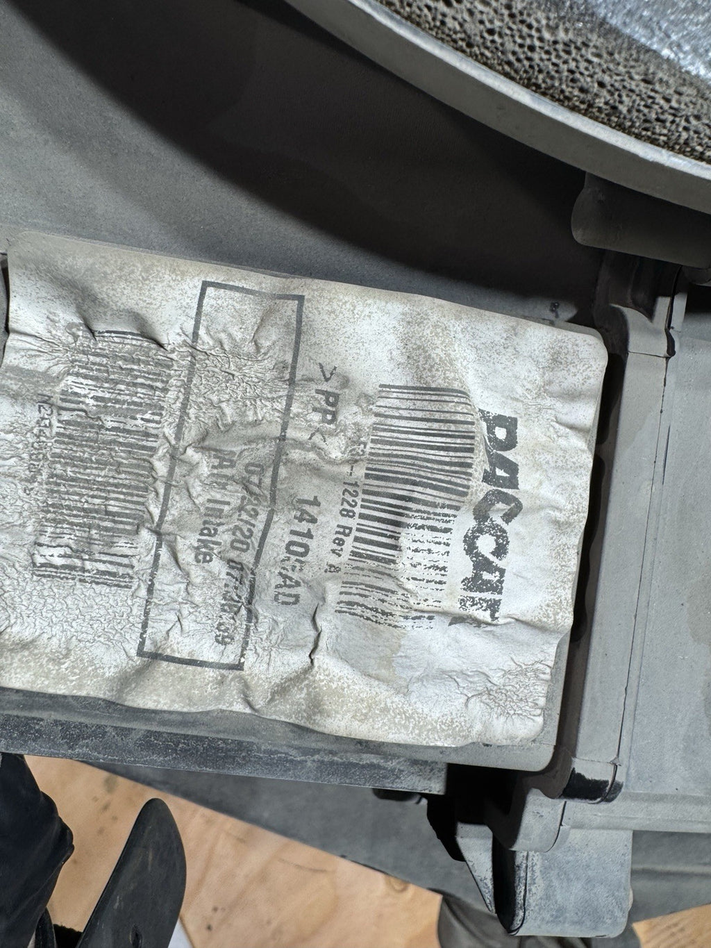 Kenworth F31-1228 Module   Intake, Air Damage