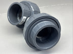 LOT of 2 Lasco 2" CPVC 2 Union PLT3 V227 O-Ring W.P.235PSI 73F NSF/ANSI-61 PVC 1