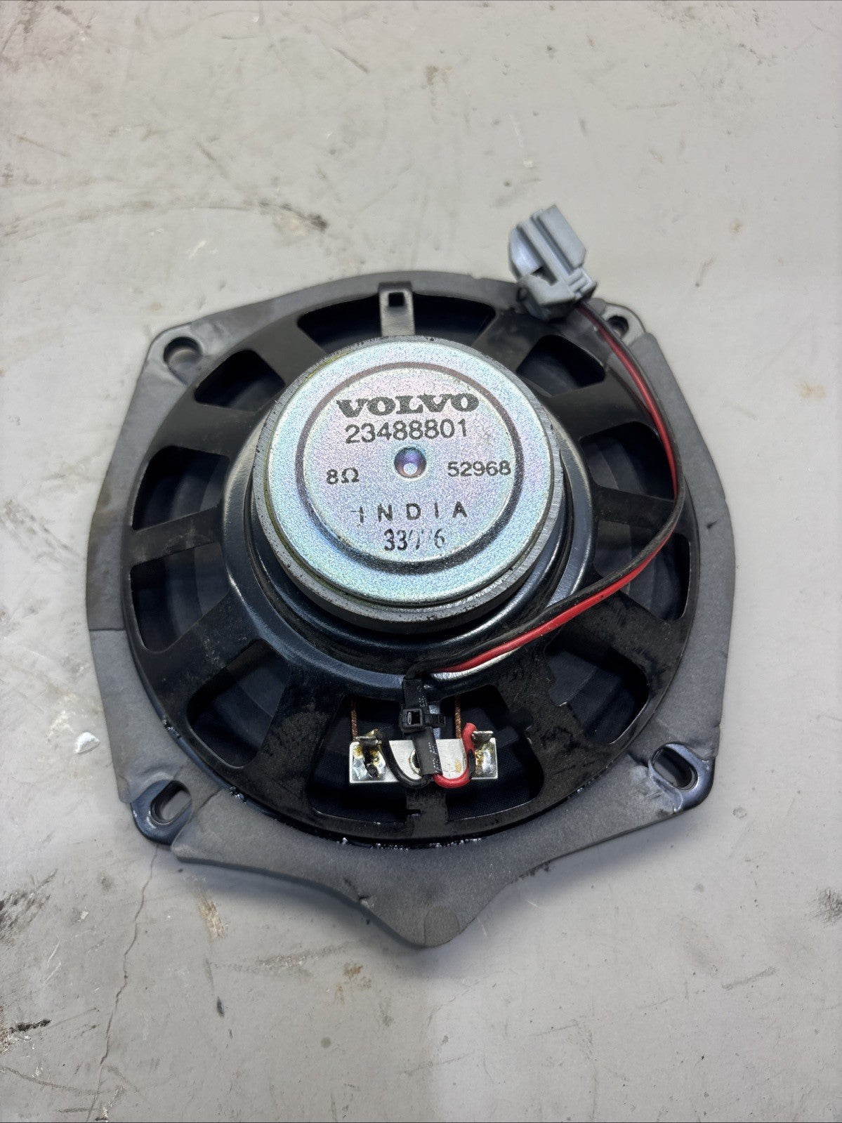 2022 VOLVO VNL860 D13 REAR LEFT SIDE LOUDSPEAKER AUDIO SPEAKER 23488801 OEM