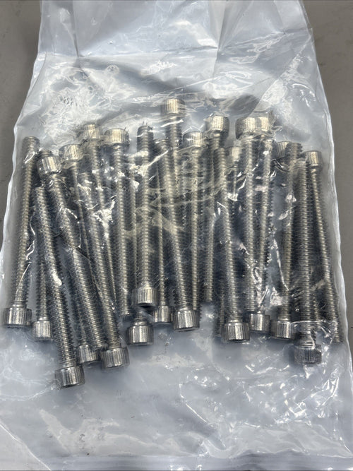 (25) 1/4-20 x 2-1/2 Stainless Steel Socket Head Cap Screw Allen Drive 18-8