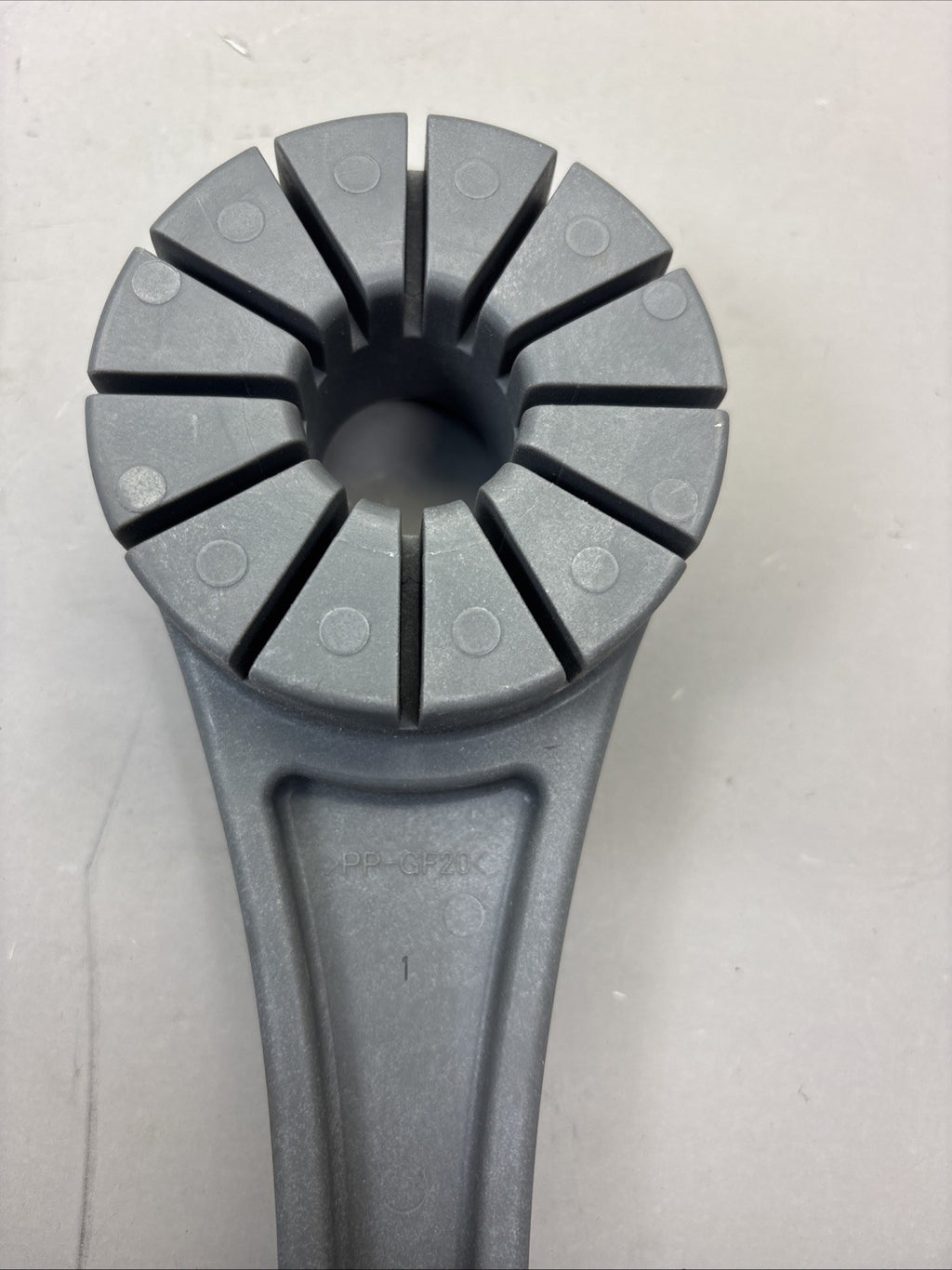 PP-GF20 Plastic Lever handle arm 3'' Diameter, 10.5 Length