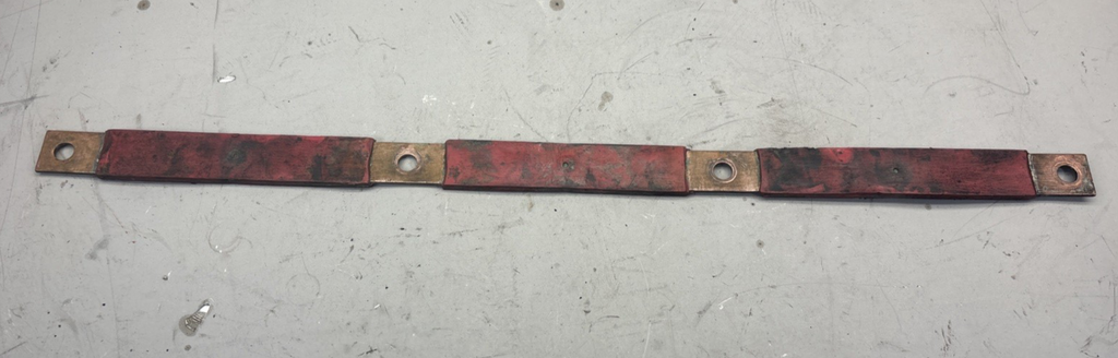 OEM Volvo Truck Battery Jumper Strap Bus Bar - PN 21107828