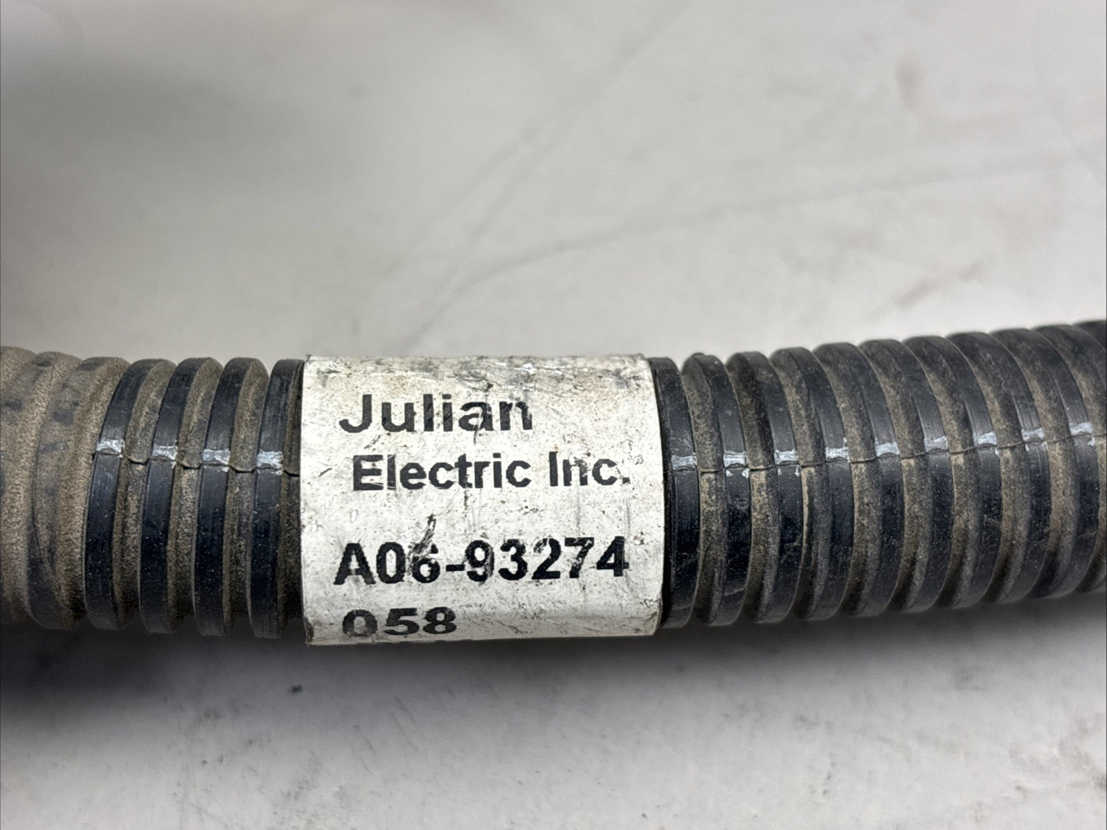 A06-93274 058 FREIGHTLINER CASCADIA INVERTOR NEGATIVE BATTERY WIRE CABLE OEM