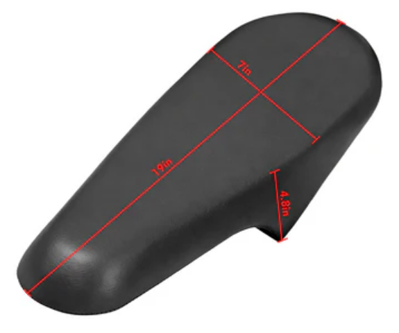 E-Bike Seat Brown / SE Bikes / Bicycle Saddle