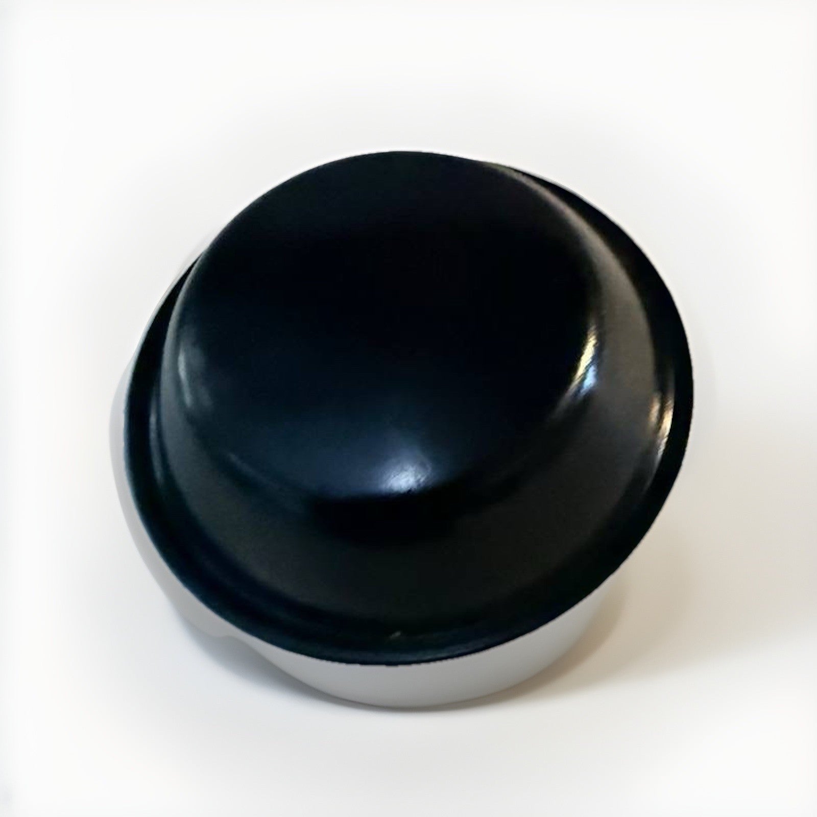 3EB-24-11160 STEER AXLE HUB CAP KOMATSU FORKLIFTS BLACK STEEL