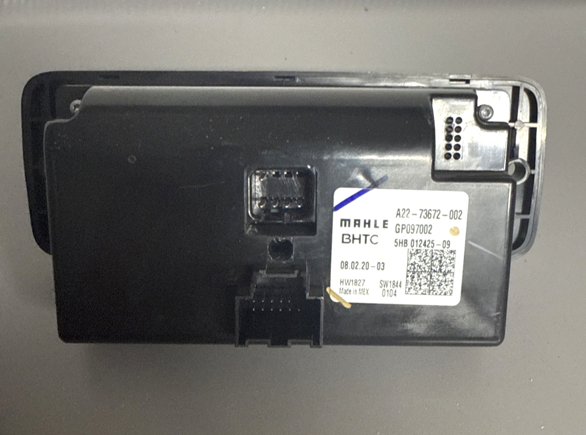 Freightliner Cascadia HVAC Control Assembly System - P/N A22-73672-002