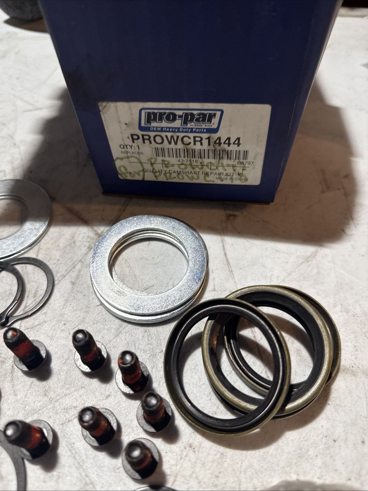 New Genuine Pro-Par PROWCR1442 Camshaft Repair Kit