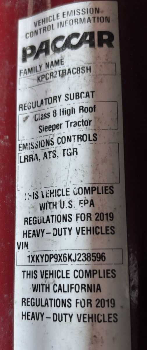 PACCAR | P/N: A054G093 | Kenworth / Peterbilt Electronic DPF Control Module MX