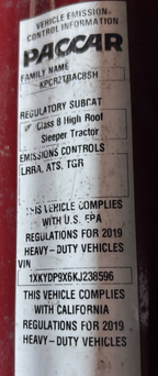 PACCAR | P/N: A054G093 | Kenworth / Peterbilt Electronic DPF Control Module MX