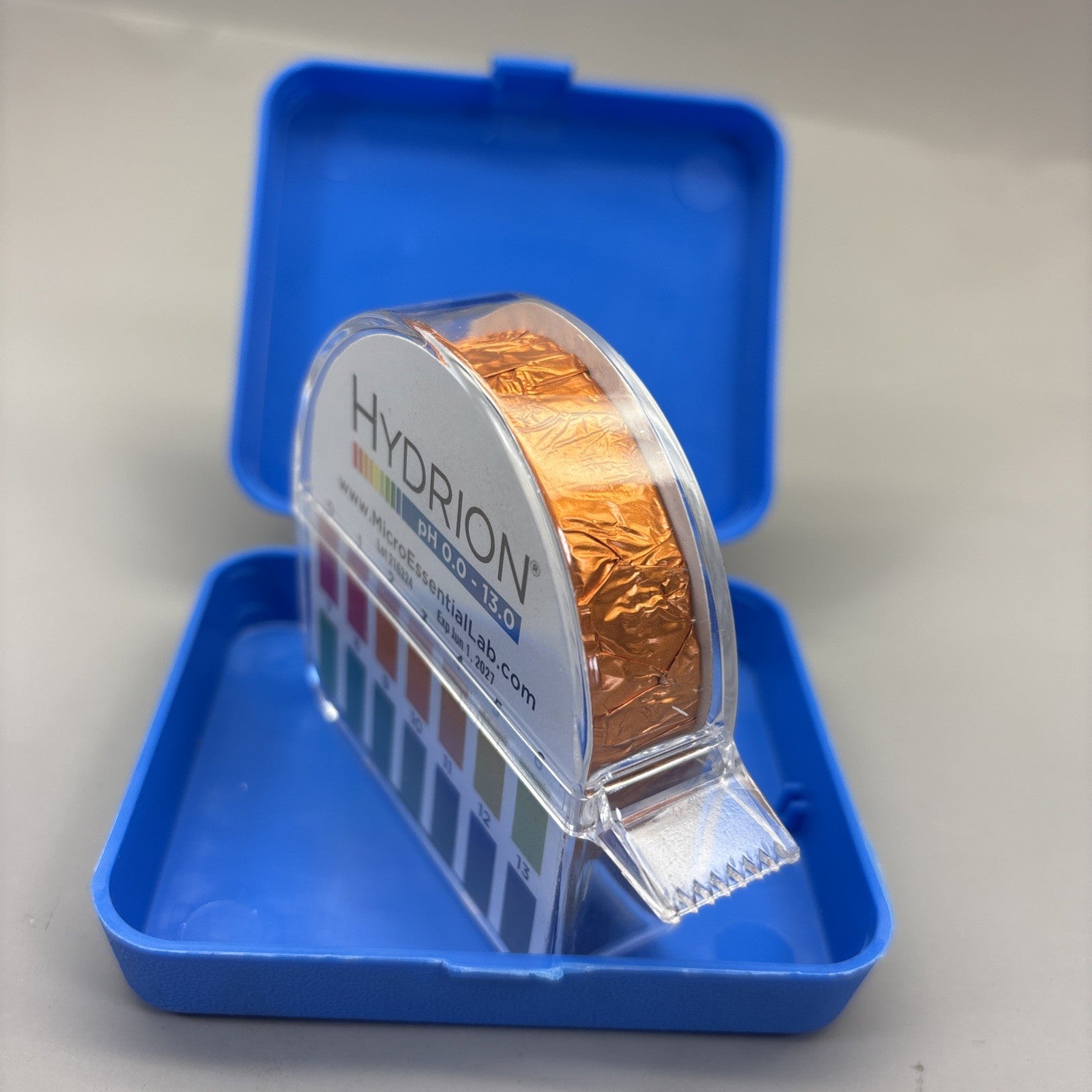 pH Test Paper Hydrion Single Roll Dispenser 0-13 HJ-613 JUMBO ROLL