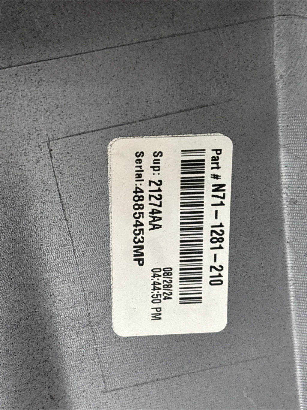Paccar N71-1281-210 Bumper - Skin LEFT Hand W/ Fog Cutout NEW!
