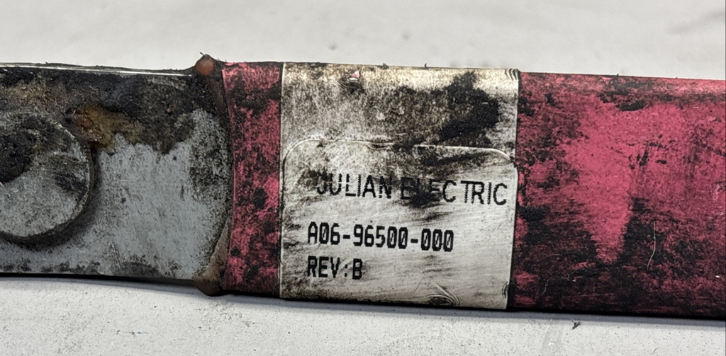 Julian Electric 4 Battery Positive Battery Cable Jumper - P/N  A06-96500-000