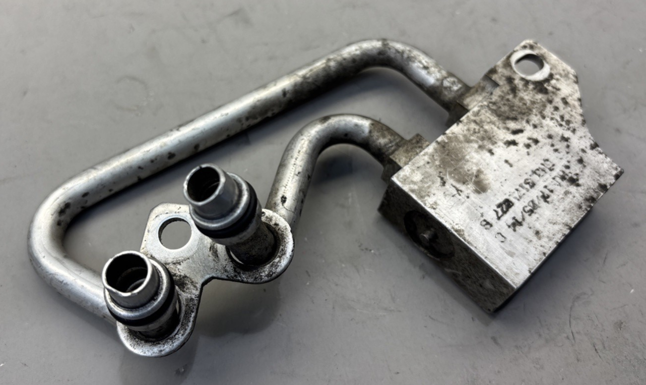 2011 Volkswagen Tiguan Auto Transmission Oil Cooler Line Temperature Valve OEM