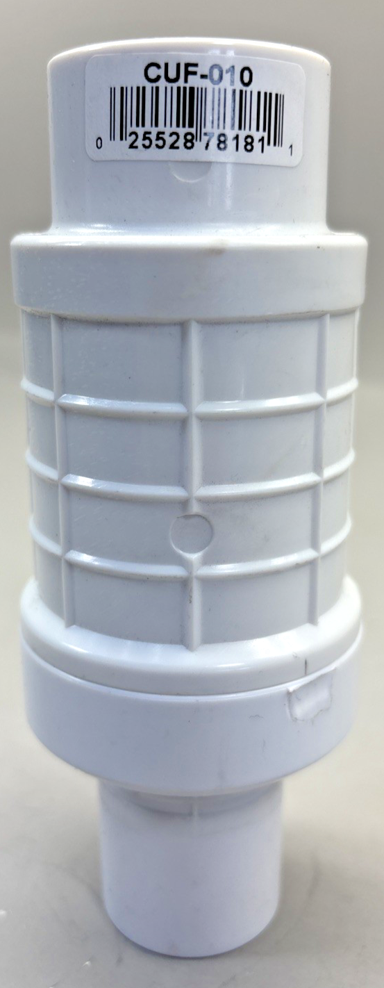 Manufacturer Varies PVC Repair Coupling, Socket x Socket, 1 in Pipe Size CUF010