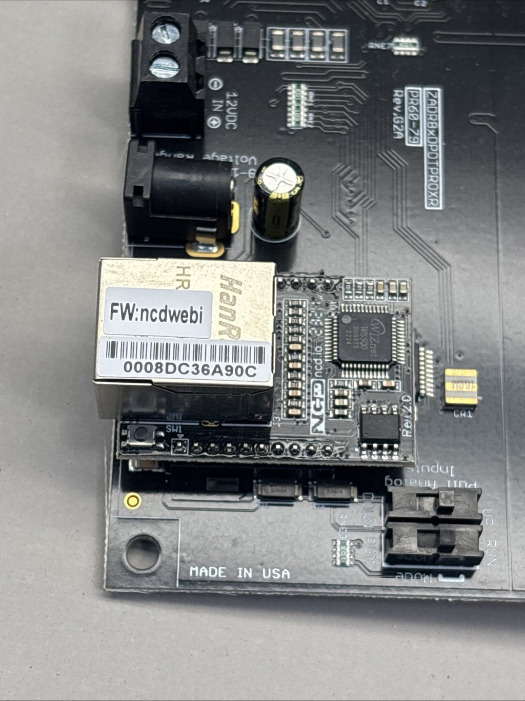 NEW NCD Industrial Relay Controller 8-Channel DPDT + 8-Channel ADC 5-Amp