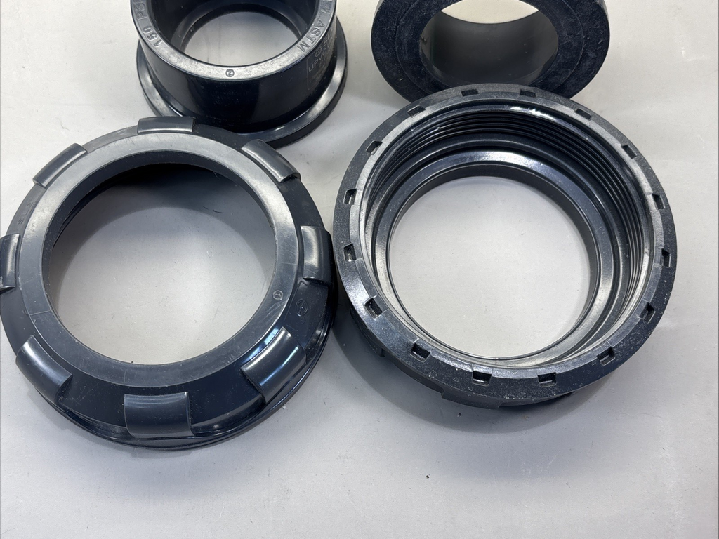 SLG - 2" DN50 UPVC Union Nuts 150PSI EPDM - Pair