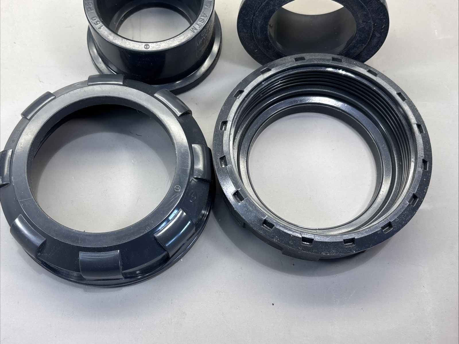 SLG - 2" DN50 UPVC Union Nuts 150PSI EPDM - Pair