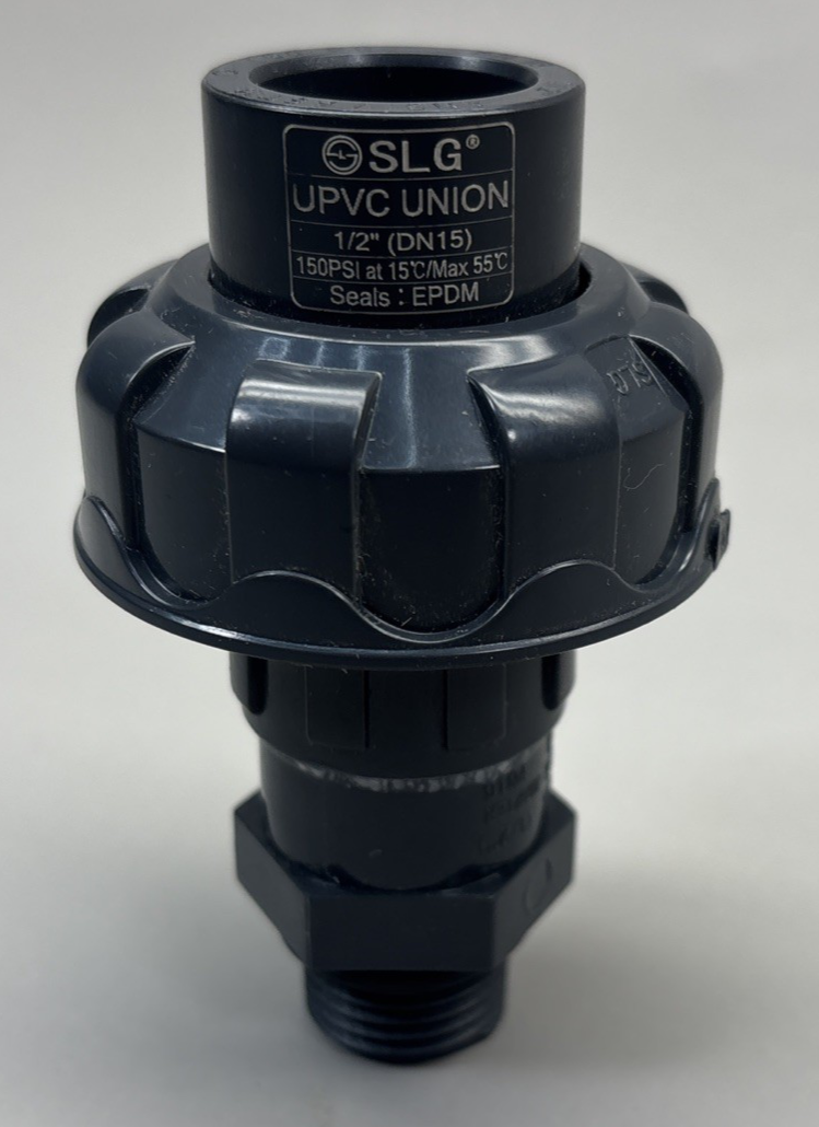 4PACK SLG UPVC Valve Pipe Fittings 1/2" DN15 150 PSI 20 mm Male adapter PN16