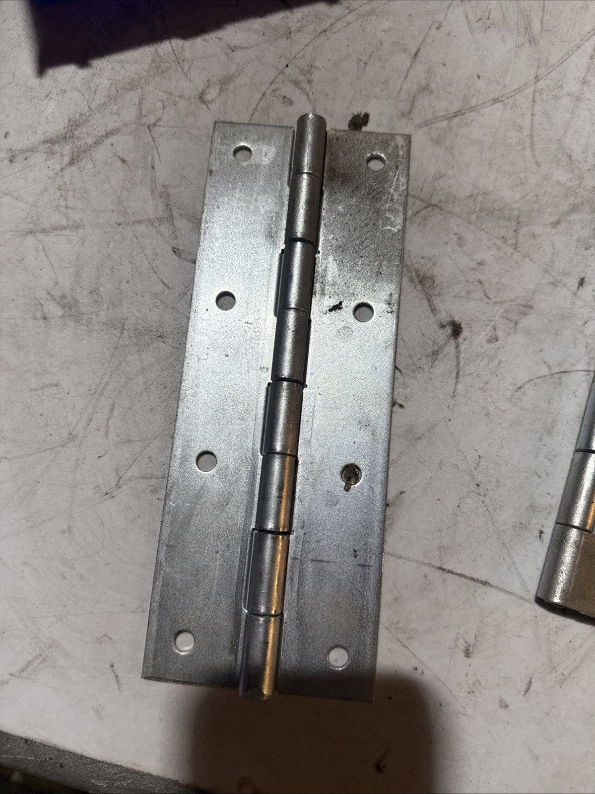 DECK HINGE STD 3 X 8 ALU 4-HOLE FEGH-84 Interchange Part #H-84, 140-09002, H84
