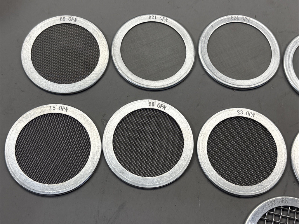 Sintered Mesh Filter Plate 316L - Different micron rating.