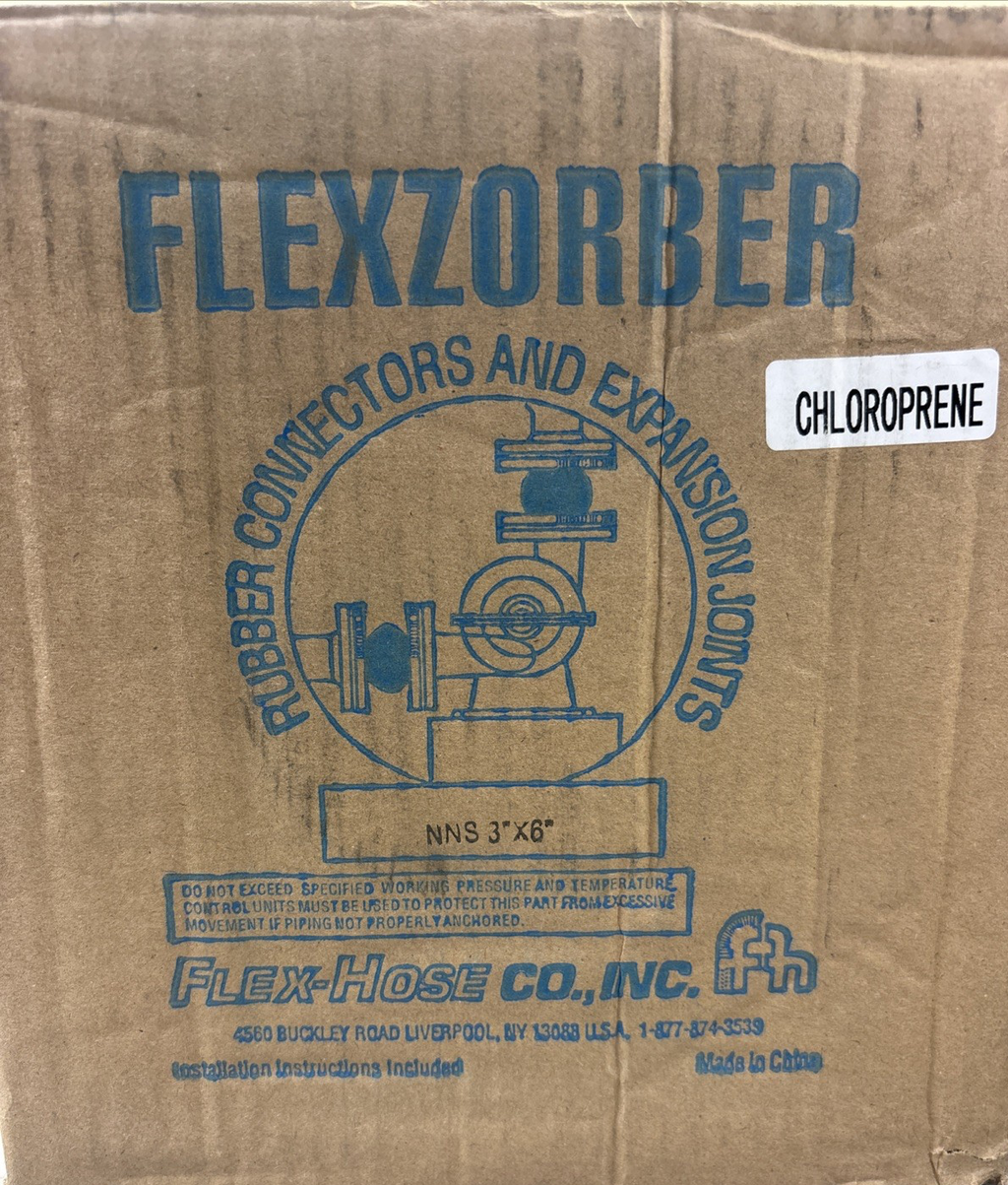 Flex-Hose Flexzorber Expansion Joint NNS 3" x 6" Size: 3" x 6" New