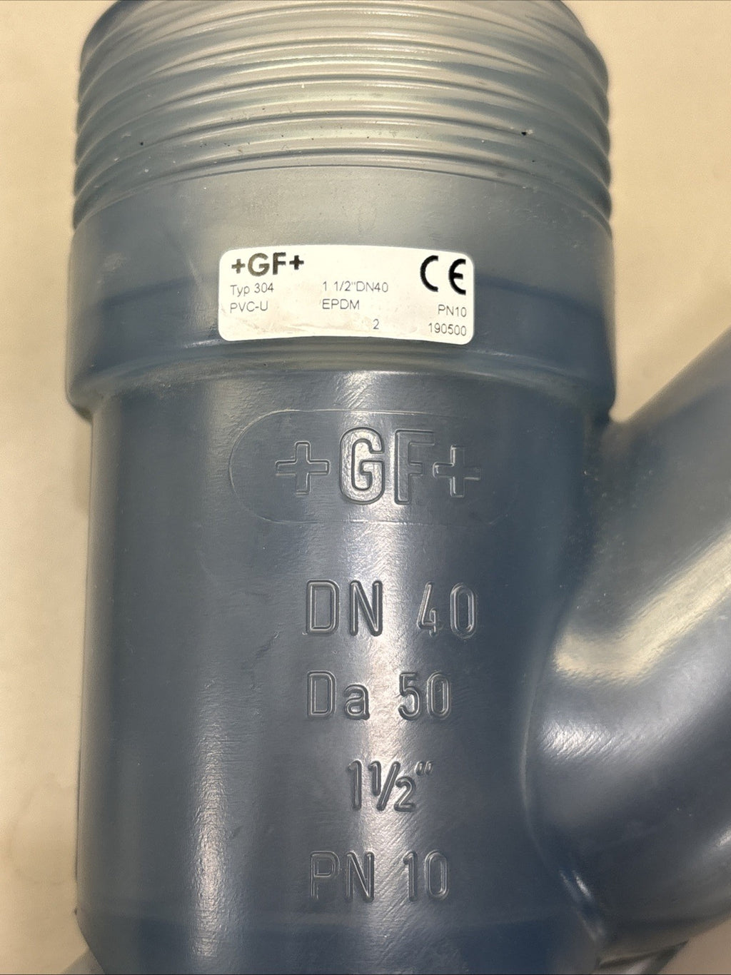 GEORG FISHER +GF+ 304 DN40 1 1/2IN PN 10, LINE STRAINER