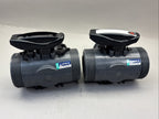 IPEX 50  1" 1/2 TKD 3 WAY TU BALL VALVE PVC AC975706/975693 DUAL BLOCK DN40