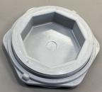 LOT of 5 - Hubbell-Wiegmann Hw-Fghp Hole Plug, Gray, Matte, HP 12